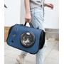 ZR345 New Folding Portable Spacecraft Pet Bag Oxford Cloth Outgoing Crossbody Portable Breathable Comfortable Cat Backpack