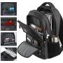 HR774 USB Charge Port Men's Backpack Fashion Waterproof Leisure Travel Backpack Oxford Business Gift Laptop Backpack