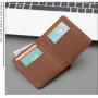 OEW039 Unisex Credit Card Leather Men Wallet Card Holder Wallet Money Clip Short Slim Coin Purse Photo Wallet Card Bag For Men