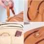 Wholesale Customized Waterproof Laser PU Polyester Wash Toiletry Bag Travel Make Up Cosmetic Bag with Zipper Travel-Friendly