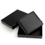 Fashion Mens Vegan Leather Slim Wallet RFID Blocking Bifold Wallets Leather Card Holder Wallet for Men