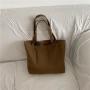 2023 Canvas Tote Bag For Ladies Pure Color Large Capacity Wholesale Women Handbags All-Match Simple Shopping Shoulder Bags