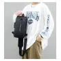 KBW476 Wholesale Male Biker Bag Password Anti-theft Chest Bag Men PU Single Shoulder Sports  Casual Crossbody Travel Waist Bag