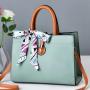 Women's bag new 2022 fashion leisure small square bag PU high sense women's handbag solid color buckle single shoulder bag