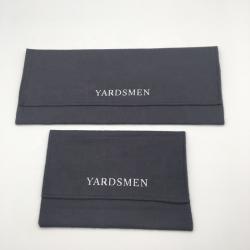 Soft Flannel Envelope Cloth Shoe Dust Packaging Pouch With Flap Custom Logo Printed Drawstring Cotton Flannel Dust Bag
