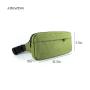 Activated Carbon To Smell Proof Waist Bag With Odorless Smell Proof Carbon Lined Outdoor Colorful Shoulder Bag