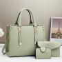 New wholesale luxury women bags set brand Ladies fashion High Quality PU leather flower women's shoulder bags