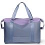 Gym Workout Overnight Tote Bag with Wet Pocket Custom Logo Expandable Sports Weekender Travel Duffel Bag