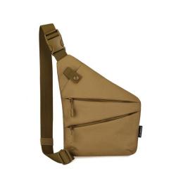 Close-Fitting Travel Waist Bag Anti-Theft and Waterproof Invisible Sports Crossbody Bag for Men Single-Shoulder Chest Bag