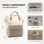 LOVEVOOK Fashion Fits 15.6 inch waterproof multifunction nylon bookbag with USB  Business School Travel Laptop Backpack Unisex