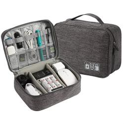 KBW796 New Data Cable Organizer Bag Charger Charging Treasure Mobile Power Travel Makeup Bag Product Separation Storage Bag