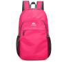 Waterproof custom logo promotion gift oxford travel bag unisex foldable bag hiking backpack