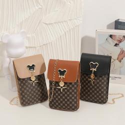 Printed Mobile Phone Bag Wholesale 2024 Women's Messenger Bag Wholesale New Fashion Shoulder Crossbody Bag