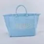 Keymay Popular RTS Low MOQ 6 Colors Bridesmaid Gift Fashion Cute Girls High Quality Handbags Reusable Tote Bag Canvas Travel Bag