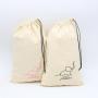 Wholesale Custom Logo Gift Cotton Twill Drawstring Shoe Hat Dust Bag Luxury Handbag Dust Bag Cotton Packaging Pouch