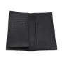 Fashion men's long wallet premium portfolio gift saffiano leather long purse for business men