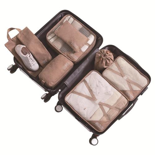 BSCI Custom Travel Organizer Bags Set Portable Suitcase Luggage Clothes Shoe Tidy Pouch Space Saving Home Travel Storage Bag