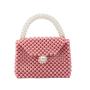 New Beaded Bag Exquisite Niche Pearl Acrylic Purse and Handbag  for ladies Fashion Trend Green Beaded Bag