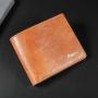 HR330 Hot Selling Hot Beach Men's Wallet Imitation Genuine Leather Fashion Youth Money Clip Short Men's Ticket Clip Handheld