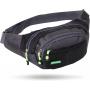 Custom Logo Adjustable Strap Crossbody Workout Waist Pack Travel Sports Running Belt Fanny Bag Hip Bum Bag