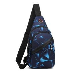 Chest bag men's new fashion Korean version  bag lightweight outdoor sports and leisure couple backpack single shoulder bag