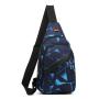 Chest bag men's new fashion Korean version  bag lightweight outdoor sports and leisure couple backpack single shoulder bag