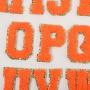 Wholesale Multiple Colors Embroidered DIY Sticker Make Up Bag 2.5 inch Varsity Letters Chenille Patch Adhesive