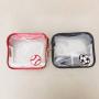 Keymay Multi-color America Football Season Clear Game Day Purse Plastic Purse Bag Clear Bags Clear Crossbody Bag Stadium Approve