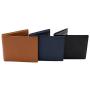 Personalized Leather hand-made minimalist wallet leather wallet card holder RFID compact wallet