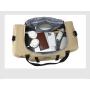 LX050 Custom Outdoor Waterproof Men Duffel Luggage Travel Bag Horizontal Version Cover Simple Shoulder Crossbody Sport Bag