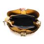 2024 Custom Snake Leather Bucket Hand Bag For Ladies 2 Pieces Set With Shoulder Strap