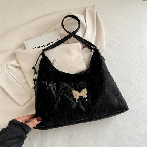 Minority Versatile Butterfly Gentle Textured Shoulder Bag for Women,  Spring and Summer High-quality Textured Backpack Tote Bag