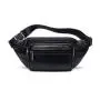 Top Quality Outdoor Sport Men Leather Crossbody Shoulder Waist Bag Pack Belt Bag