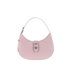 Guangzhou Factory Custom Pu Leather Ladies Tote Bag Pink Shiny Women Hobo Tote Bag Handbags With Custom Printed Logo