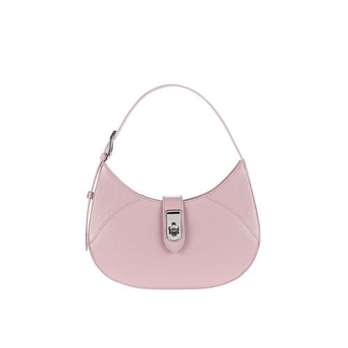 Guangzhou Factory Custom Pu Leather Ladies Tote Bag Pink Shiny Women Hobo Tote Bag Handbags With Custom Printed Logo