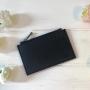 Fashion Leather Credit Card Holder Women Coin Purse Wallet Custom Saffiano Leather RFID Blocking Zipper Card Holder