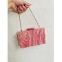 New Starry Sky Acrylic Evening Bag Single Shoulder Crossbody Wedding Banquet Handbag Chain Acrylic Clutch bag pochette femme