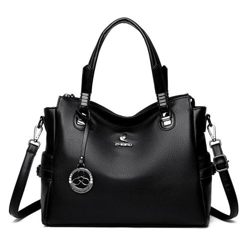 Luxury Designer Leather Hand Bags Big Capacity Tote for Women Vintage Top-handle Shoulder Bags Fashion Handbags Women Bags