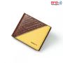 ZR505 Men Short Wallet Card Holder RFID Card Positions Case Frosting Purse Retro Money Clip Billfold Dollars PU Open Wallet