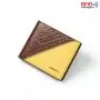 ZR505 Men Short Wallet Card Holder RFID Card Positions Case Frosting Purse Retro Money Clip Billfold Dollars PU Open Wallet