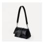 Korean style fashion design metal decoration bag female hundred handbag simple denim fabric shoulder bag