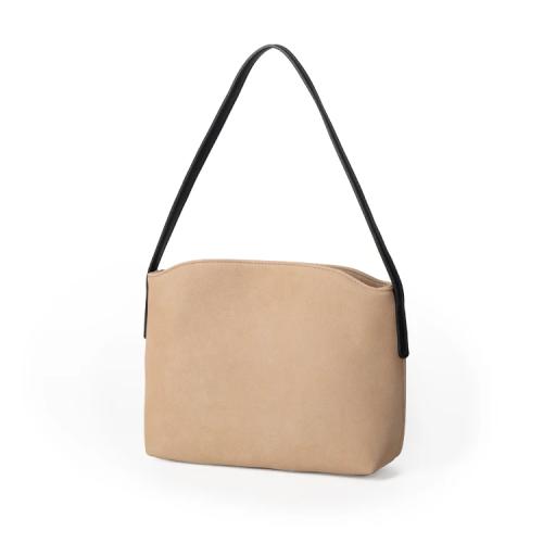 2024 Korea Simple Design Shoulder Bag Hot Sale Brown Customizable Handbag Faux Antler Leather Handbag Women
