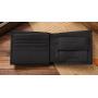 OEW154 Genuine Leather Cow Leather Wallets Classic Man Wallet Purse Wallets Slim Minimalist Business Money Clip