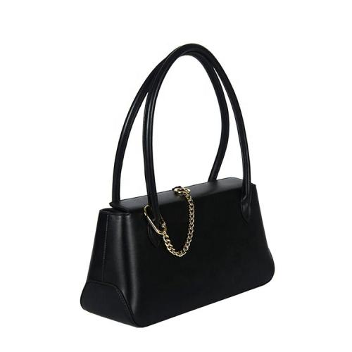 Fashion Ladies Brand Bags Real Leather Black Color Ladies France Style Crossbody Bags Women Mini Messenger Bags