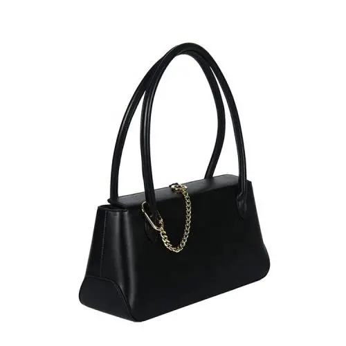 Fashion Ladies Brand Bags Real Leather Black Color Ladies France Style Crossbody Bags Women Mini Messenger Bags
