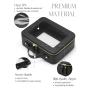 ODM OEM NEW Arrival 2023 Aopiya wholesale custom TPU portable clear cosmetic bag organizer with zipper large capacity