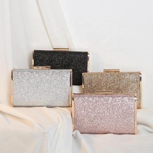 Wholesale sequin woman's clutch bag ladies evening clutch bags for women handbags golden bling purses clutches for women