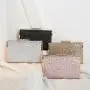 Wholesale sequin woman's clutch bag ladies evening clutch bags for women handbags golden bling purses clutches for women