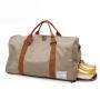 Hot Sale Classic Square Fashionable Cheap Duffle Gym Bag Shoe Compartment Travel Bag For Fitness Woman Men