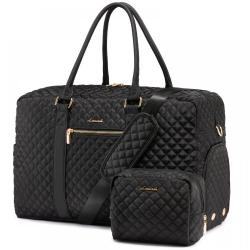 LOVEVOOK custom Carry on Overnight Bag for women gym fitness weekender bags with Laptop Compartment travel luggage duffel bags